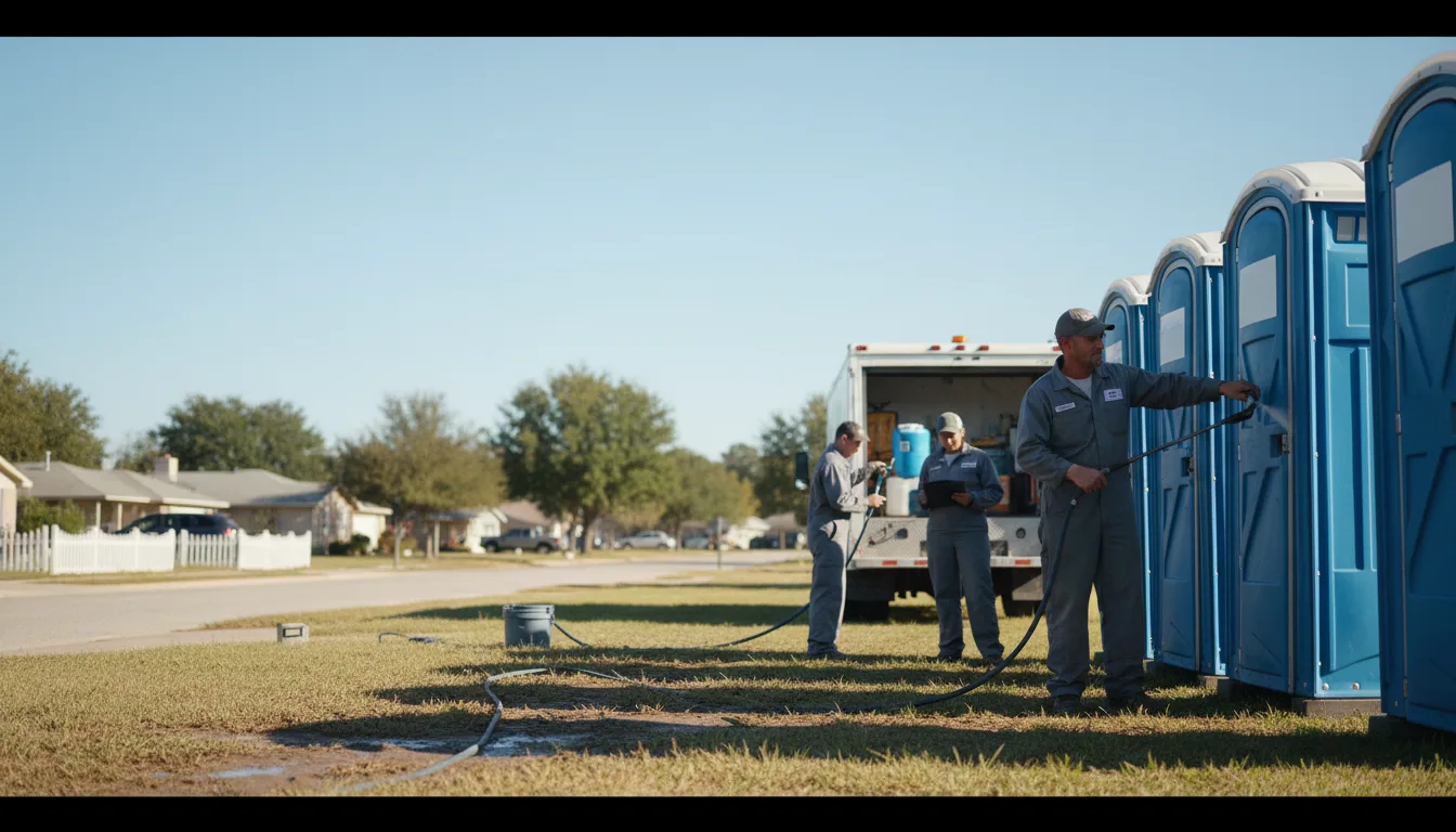 Long-Term Portable Toilet Rental in Kingsford Heights, IN near me